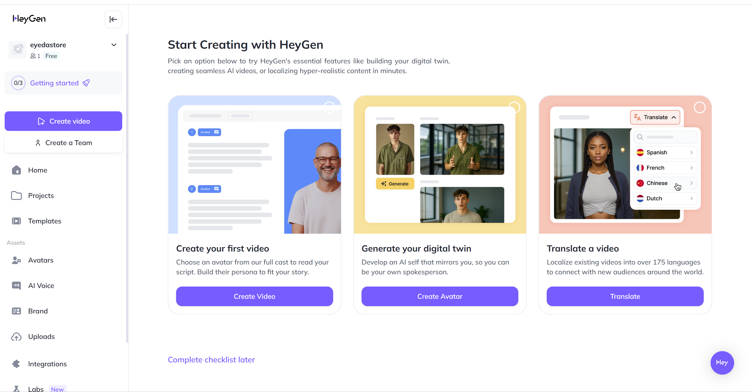 HeyGen: AI Avatar and Voice Cloning Platform for Dynamic Vid