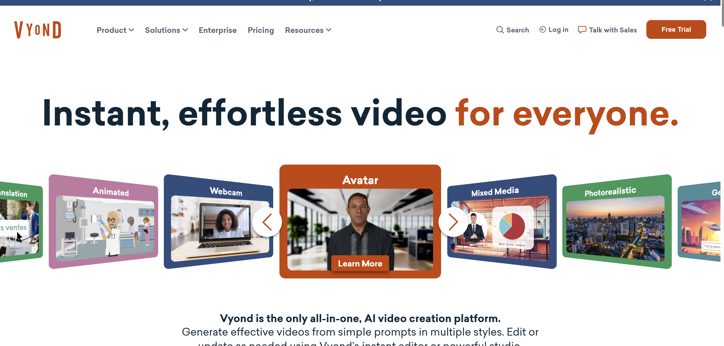 Vyond: AI-Powered Animated Video Creation for Business, Educ