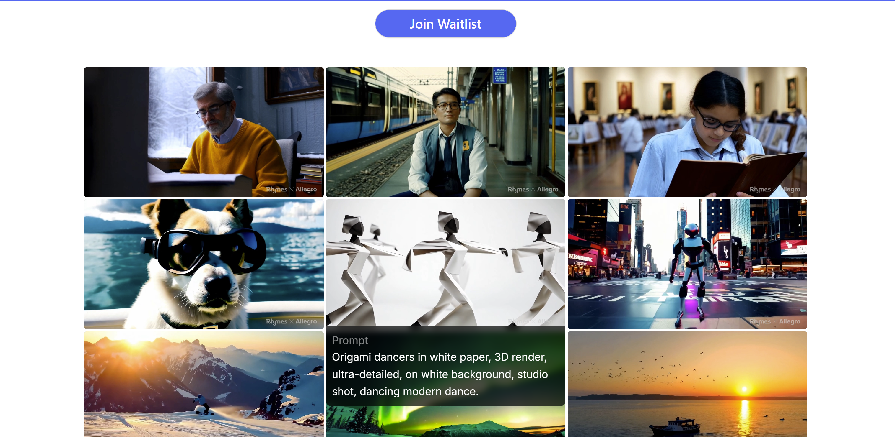 Allegro by RhymesAI: Open-Source Text-to-Video Tool for Expe
