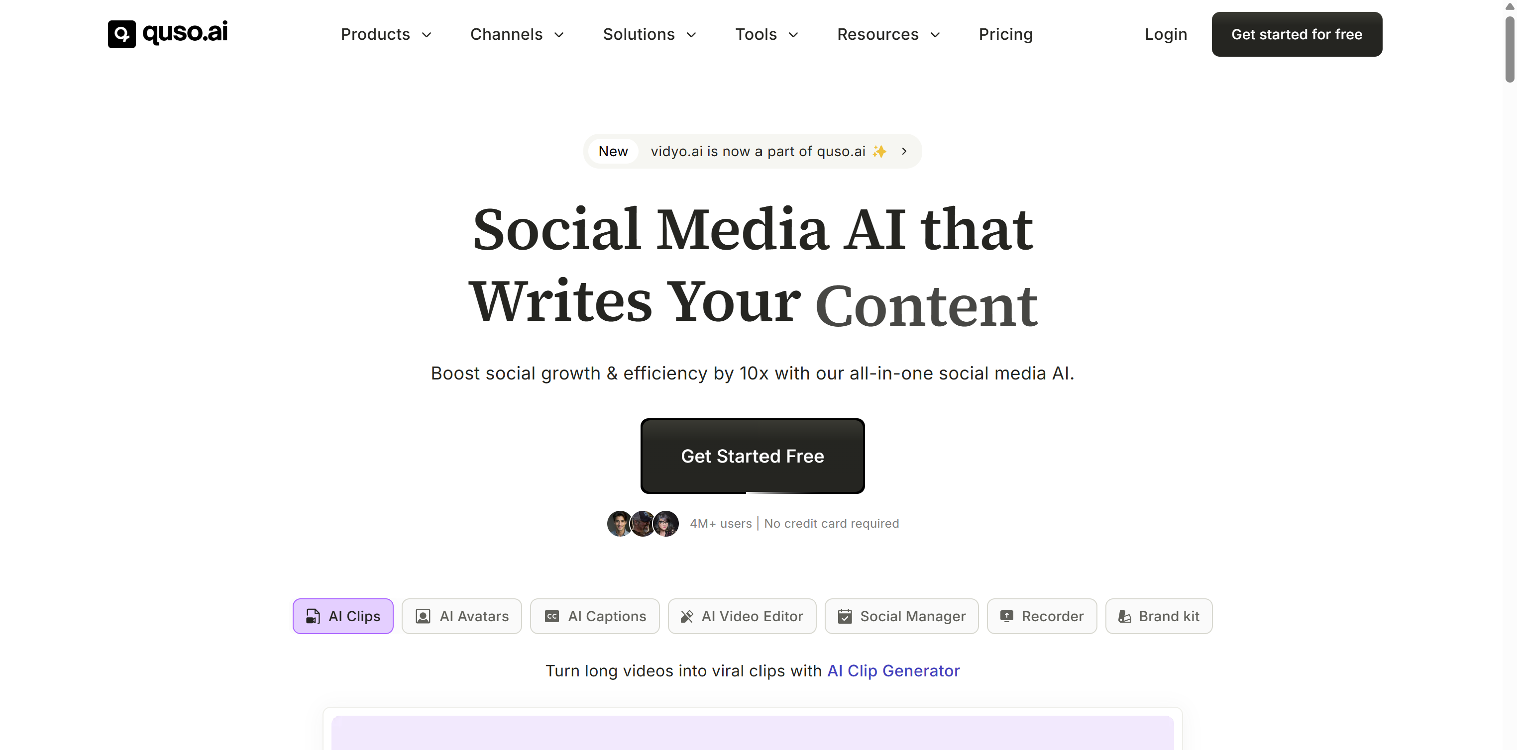 Vidyo AI: Smart Video Repurposing Tool for Turning Long-Form
