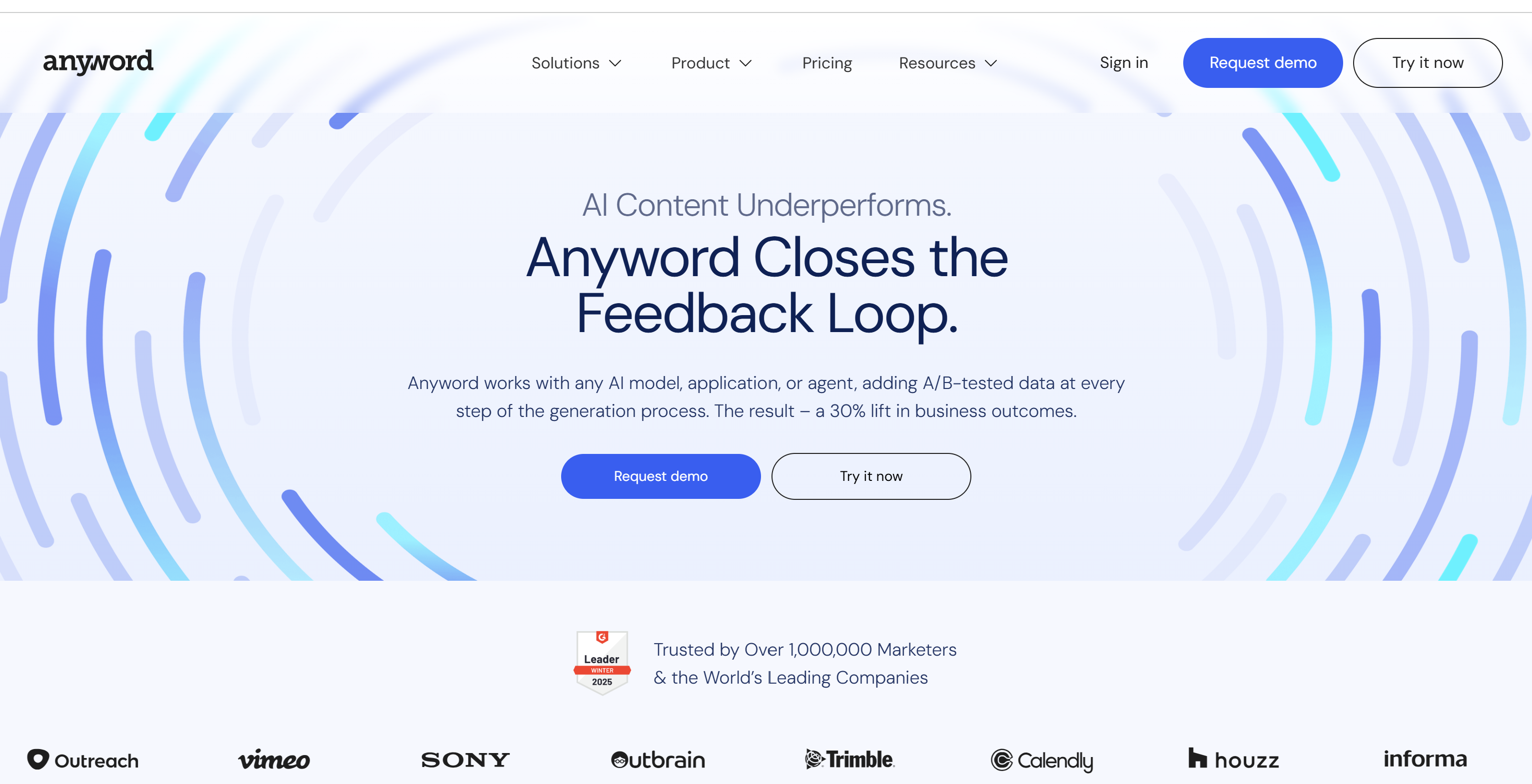 Anyword Review – Data‑Driven AI Editor & Predictive Copy Sco Logo